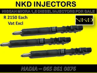 Nissan Icra Diesel Injectors For Sale With Warranty
