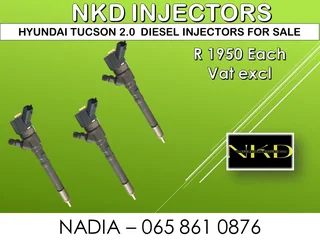 Hyundai Tucson Diesel Injectors For Sale On Exchange With Warranty And Reports