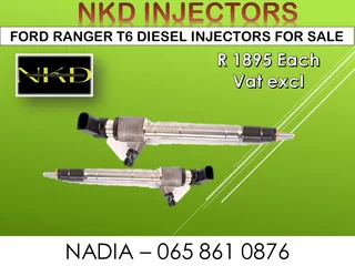 Ford Ranger T6 Diesel Injectors For Sale On Exchange Or Recon