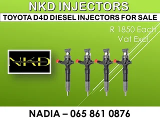 Toyota D4d Diesel Injectors For Sale On Exchange Or Recon