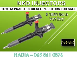 Toyota Prado Diesel Injectors For Sale On Exchange Or Recon