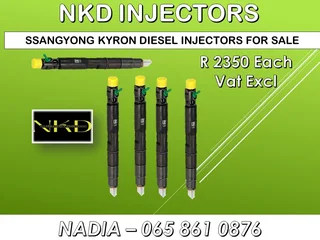 Ssangyong Kyron Diesel Injectors For Sale On Exchange Or Recon