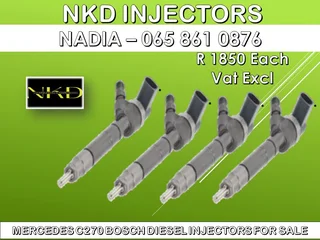 Mercedes C270 Diesel Injectors For Sale On Exchange Or Recon