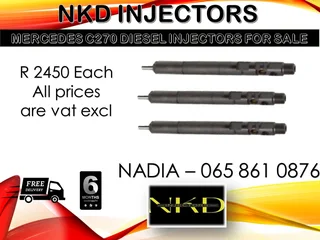 Mercedes C270 Diesel Injectors For Sale Or Recon Available