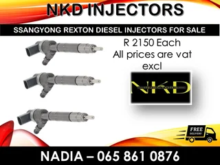 Ssangyong Rexton Diesel Injectors For Sale On Exchange Or Recon The Originals