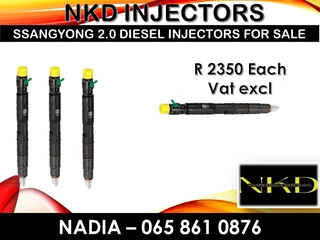 Ssangyong Diesel Injectors For Sale Or Recon