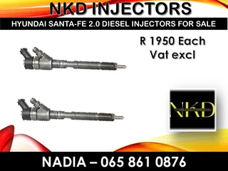 Hyundai Santa Fe Diesel Injectors For Sale Or Reconditioning