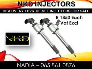 Discovery Tdv6 Diesel Injectors For Sale