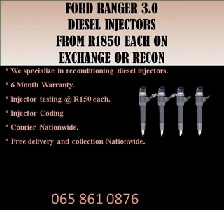 Ford Ranger 3.0 Diesel Injectors For Sale