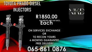 Toyota Prado Diesel Injectors For Sale With Test Reports