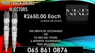 Man Truck Diesel Injectors For Sale With Warranty