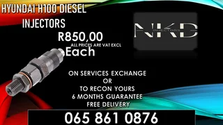 Hyundai H100 Diesel Injectors For Sale With Warranty