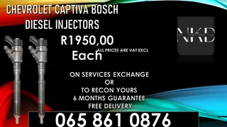 Chevrolet Captiva Diesel Injectors For Sale With Warranty