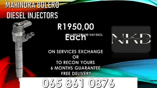 Mahindra Bolero Diesel Injectors For Sale With Warranty