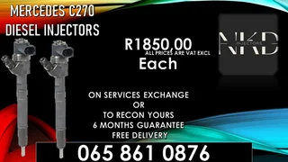 Mercedes C270 Diesel Injectors For Sale With Warranty