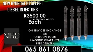 New Hyundai H1 Diesel Injectors For Sale With Warranty