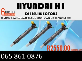 Hyundai H1 Diesel Injectors For Sale Nationwide