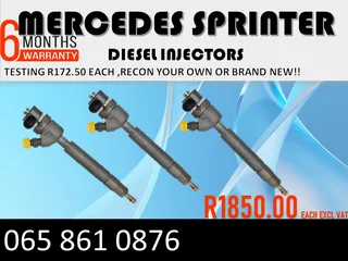 Mercedes Benz Sprinter Diesel Injectors For Sale Nationwide