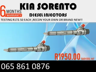 Kia Sorento Diesel Injectors For Sale Nationwide