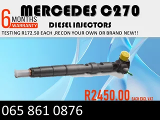 Mercedes C270 Diesel Injectors For Sale Nationwide