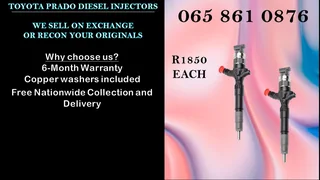 Toyota Prado Dieselinjectors For Sale On Exchange