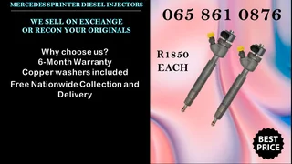 Mercedes Benz Sprinter Diesel Injectors For Sale On Exchange