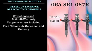 Toyota D4d Diesel Injectors For Sale On Exchange
