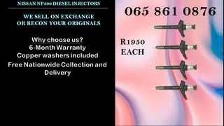 Nissan Np300 Diesel Injectors For Sale On Exchange