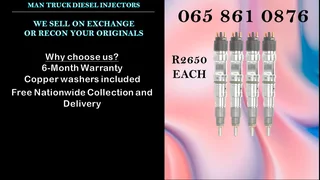 Man Truck Diesel Injectors For Sale Or Recon The Same Day