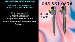 Mercedes Benz Vito Diesel Injectors For Sale On Exchange