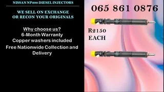 Nissan Np200 Diesel Injectors For Sale On Exchange