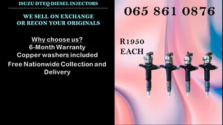 Isuzu Dteq Kb250 Diesel Injectors For Sale On Exchange