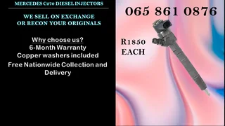 Mercedes C270 Diesel Injectors For Sale On Exchange