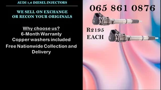 Audi 1.6 Diesel Injectors For Sale On Exchange