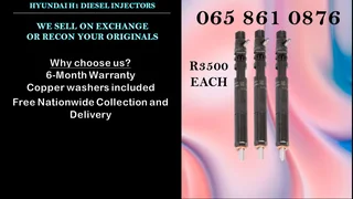 New Hyundai H1 Diesel Injectors For Sale On Exchange