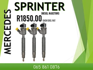 Mercedes Benz Sprinter Diesel Injectors For Sale 6 Months Warranty