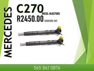 Mercedes C270 Diesel Injectors For Sale Or To Recon The Same Day