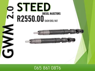 Gwm 2.0 Steed Diesel Injectors For Sale Or To Recon The Same Day