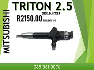 Mitsubishi Triton 2.5 Diesel Injectors For Sale With Warranty