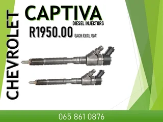 Chevrolet Captiva Diesel Injectors For Sale Or Recon
