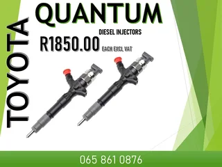 Toyota Quantum Diesel Injectors For Sale Or To Recon