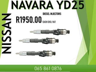 Nissan Navara Yd25 Diesel Injectors For Sale With Warranty