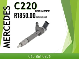 Mercedes C220 Diesel Injectors For Sale With Warranty