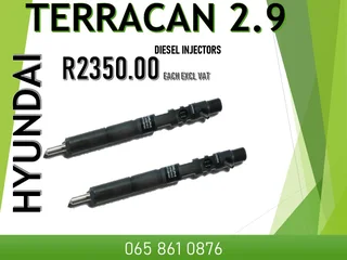 Hyundai Terrican 2.9 Diesel Injectors For Sale With Warranty