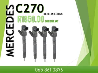 Mercedes C270 Diesel Injectors For Sale With Warranty