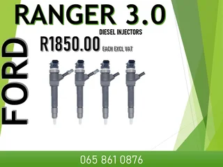 Ford Ranger 3.0 Diesel Injectors For Sale With Warranty