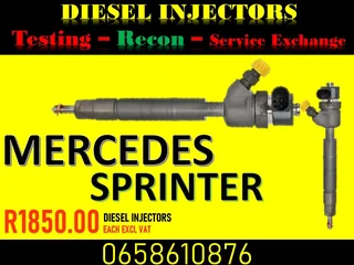 Mercedes Benz Sprinter Diesel Injectors For Sale Or The Same Day Recon