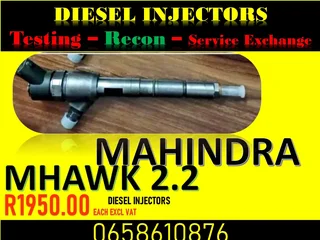 Mahindra Mhawk 2.2 Diesel Injectors For Sale Or The Same Day Recon