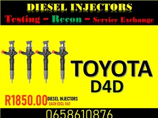 Toyota D4d Diesel Injectors For Sale On Exchange