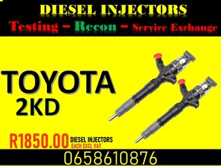 Toyota 2kd Diesel Injectors For Sale On Exchange